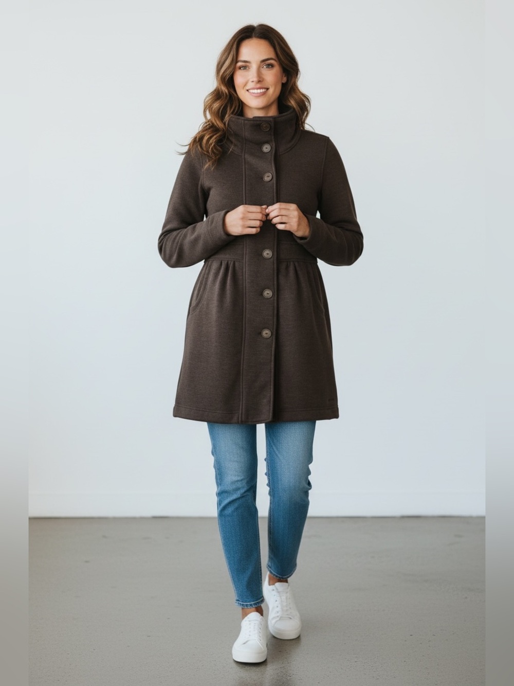 Patagonia Women's Better Sweater Coat - Olive Green
